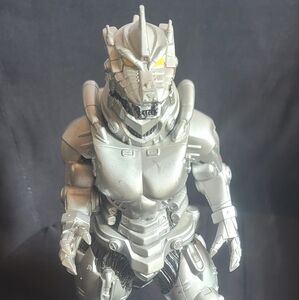 2007 Bandai Mechagodzilla Toho Vinyl Action Figure 12" Godzilla